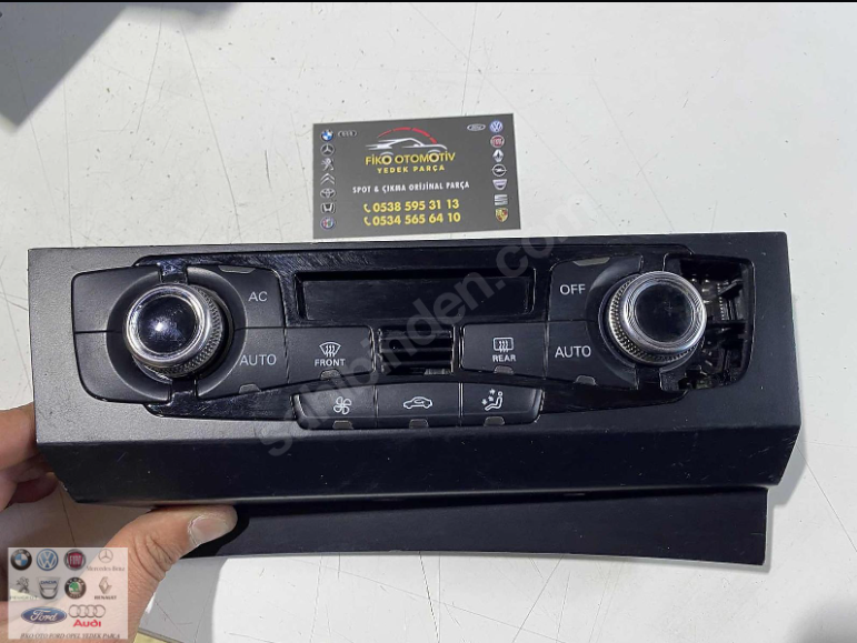 8K2820043 AUDİ A4 B8 KLİMA KONTROL PANEL ORJ