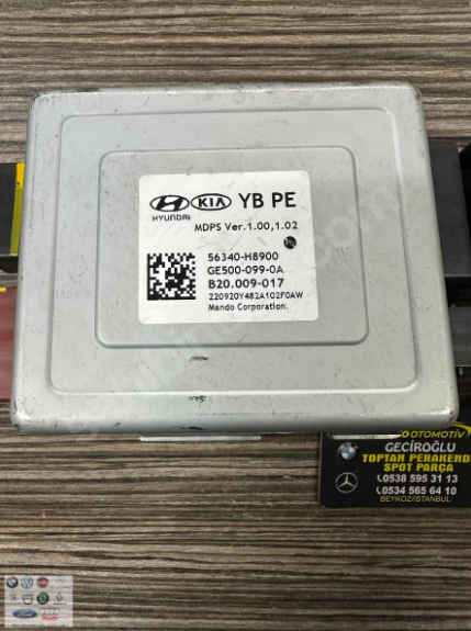 56340-H8900 KİA RİO STONİC DİREKSİYON KONTROL ÜNİTESİ BEYNİ ORJ