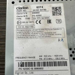 3A102-63T40 3A110-64UJ1 SUZUKİ S-CROSS MÜLTİMEDYA EKRAN ORJ