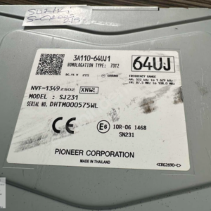 3A102-63T40 3A110-64UJ1 SUZUKİ S-CROSS MÜLTİMEDYA EKRAN ORJ