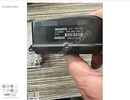 4460670640 5802133230 IVECO S WAY RADAR BEYNİ ORJ ÇIKMA